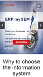 Mobile Screenshot of mygem.cz